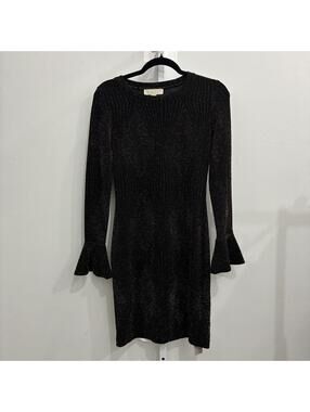Michael Kors Knit Dress with Flared Sleeves